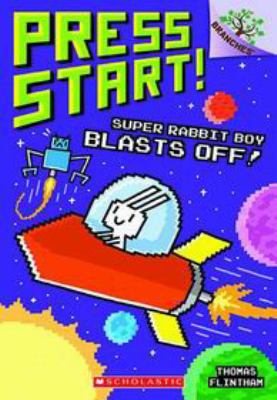 Super Rabbit Boy blasts off!