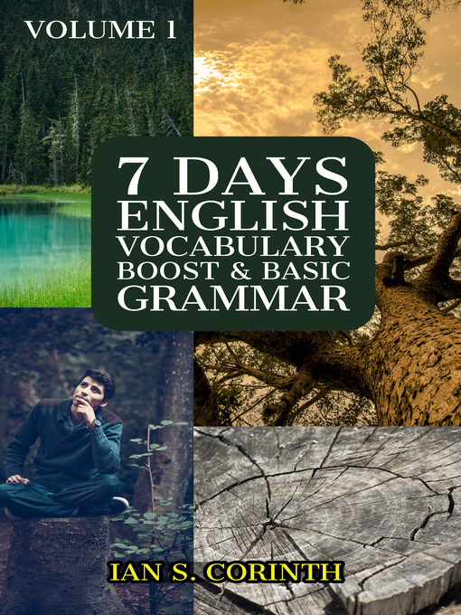 7 days english vocabulary boost and basic grammar : Esl edition.