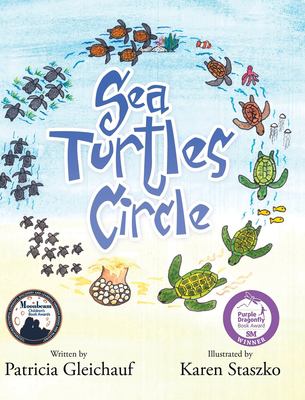 Sea turtles circle