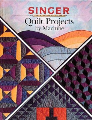 Quilt projects by machine.