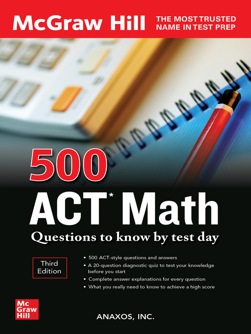 500 act math questions to know by test day