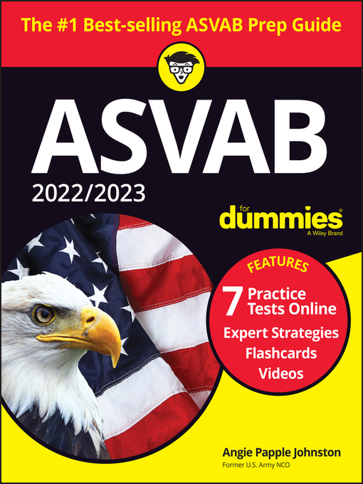 2022 / 2023 asvab for dummies : Book + 7 practice tests online + flashcards + video.