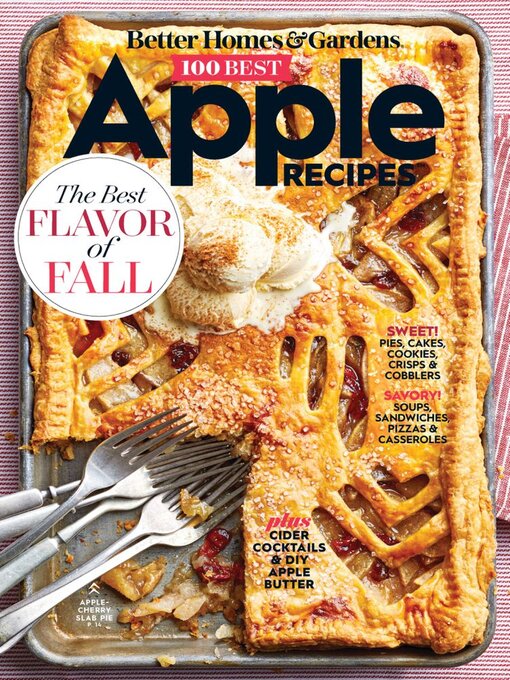 Better homes & gardens 100 best apple recipes