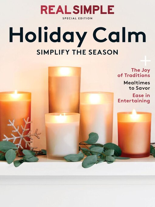 Real simple a season of calm