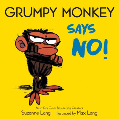 Grumpy monkey says no