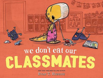 We don't eat our classmates : A disney hyperion e-book with audio.