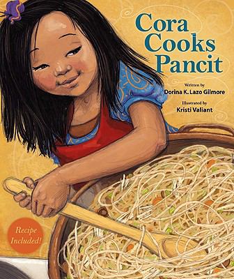 Cora cooks pancit