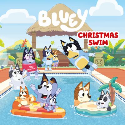 Bluey. Christmas swim