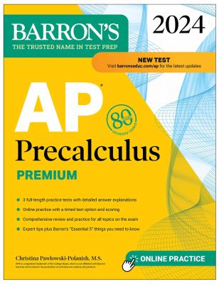 Barron's 2024 AP precalculus premium