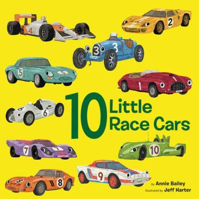 10 little race cars