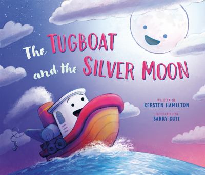 The tugboat and the silver moon