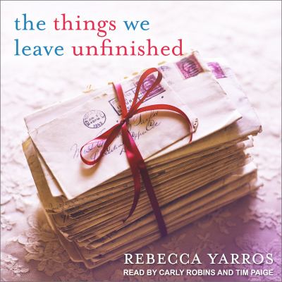 The things we leave unfinished