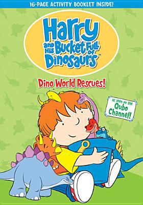 Harry and his bucket full of dinosaurs. Dino world rescues /