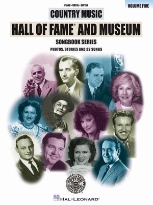 Country Music Hall of Fame songbook series : piano, vocal, guitar.