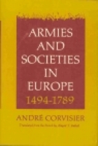 Armies and societies in Europe, 1494-1789