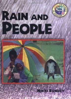 Rain and people