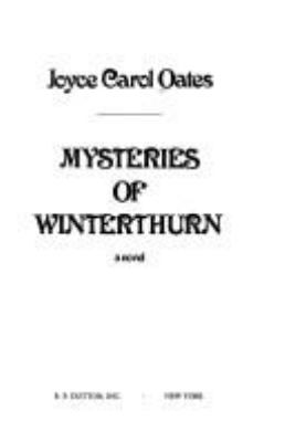 Mysteries of Winterthurn : a novel