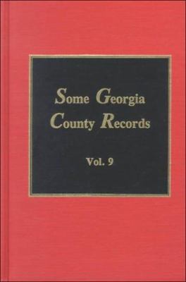 Records of Jasper County, Georgia : from the Georgia Department of Archives and History