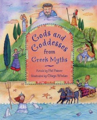 Gods and goddesses from Greek myths