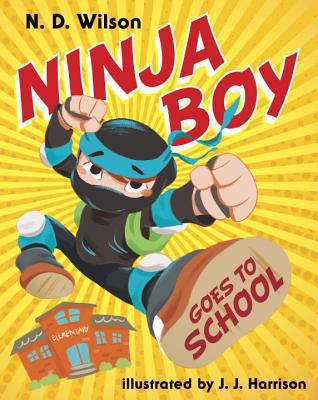 Ninja boy goes to school