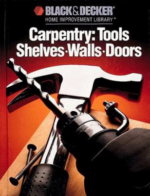 Carpentry : tools, shelves, walls, doors.
