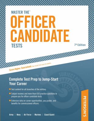Master the Officer Candidate Tests.