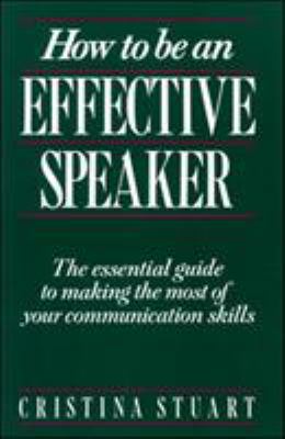 How to be an effective speaker