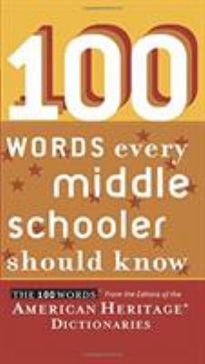 100 words every middle schooler should know