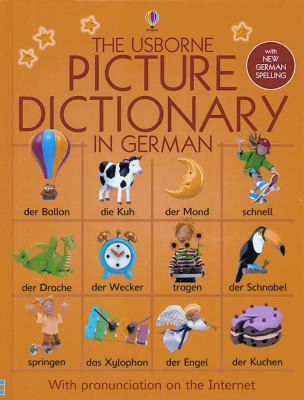 The Usborne picture dictionary in German