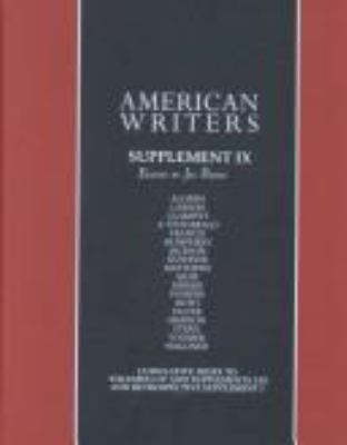 American writers : supplement III, part 1 and 2