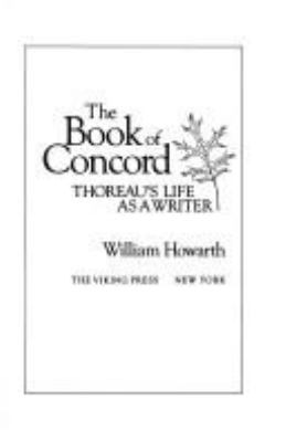 The book of Concord : Thoreau's life as a writer