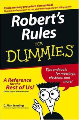 Robert's rules for dummies