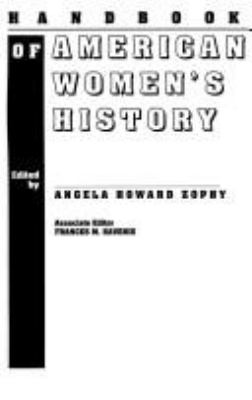 Handbook of American women's history