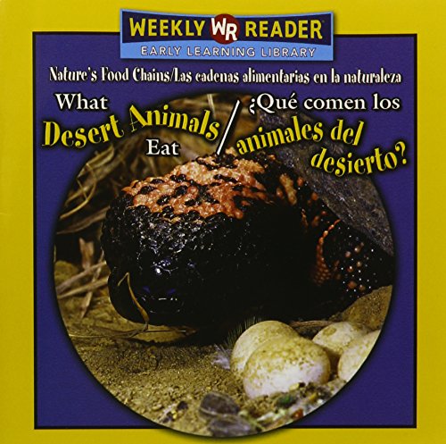 What desert animals eat = Qué comen los animales del desierto?