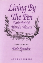 Living by the pen : early British women writers