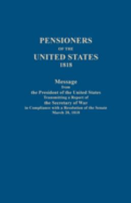 The pension list of 1820 : U.S. War Department