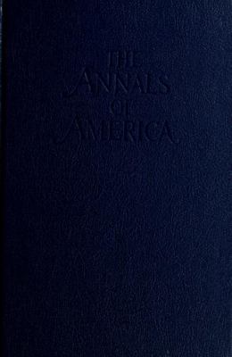 Annals of America : 20 volume set.