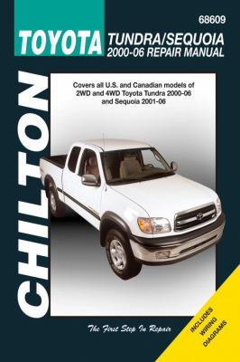 Chilton's Toyota Tundra/Sequoia 2000-06 repair manual