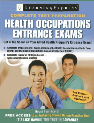 Health occupations entrance exams : the core review you need to succeed.
