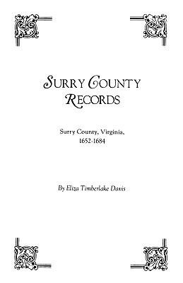 Surry County records, Surry County, Virginia, 1652-1684