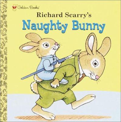 Richard Scarry's naughty bunny