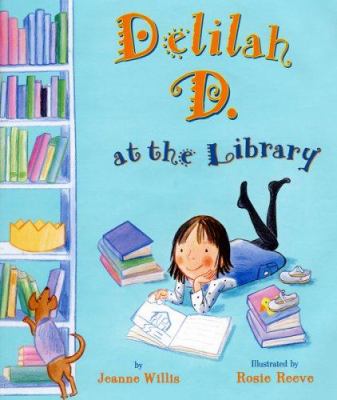 Delilah D. at the library