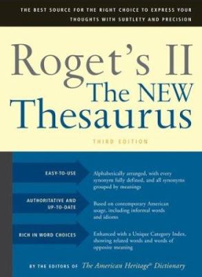 Roget's II : the new thesaurus