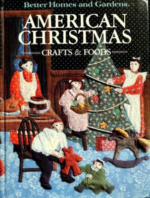 American Christmas crafts and foods.