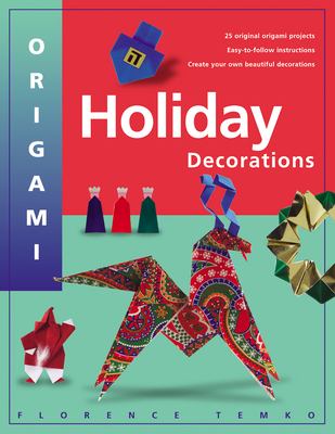 Origami holiday decorations for Christmas, Hanukkah, and Kwanzaa