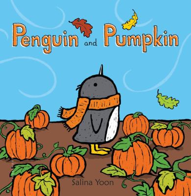 Penguin and pumpkin