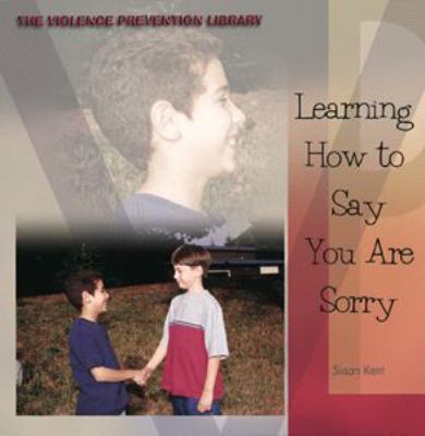 Learning how to say you are sorry